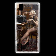 Coque Huawei Ascend P2 Pin up vintage