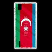 Coque Huawei Ascend P2 Drapeau Azerbaidjan