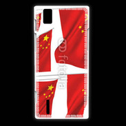Coque Huawei Ascend P2 drapeau Chinois