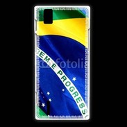 Coque Huawei Ascend P2 drapeau Brésil 5