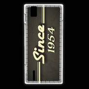 Coque Huawei Ascend P2 Since 1954 gris