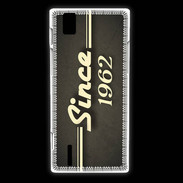 Coque Huawei Ascend P2 Since 1962 gris