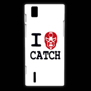 Coque Huawei Ascend P2 I love Catch