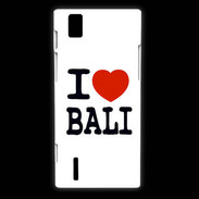 Coque Huawei Ascend P2 I love Bali