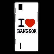 Coque Huawei Ascend P2 I love Bankok