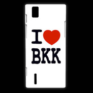 Coque Huawei Ascend P2 I love BKK
