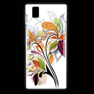 Coque Huawei Ascend P2 Fleurs