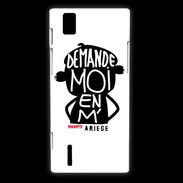 Coque Huawei Ascend P2 Adishatz Humour Ariège