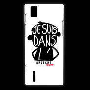 Coque Huawei Ascend P2 Adishatz Humour Ardèche