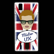 Coque Huawei Ascend P2 Mister UK Roux