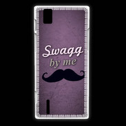 Coque Huawei Ascend P2 Swag by Me Violet ZG