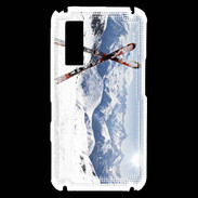 Coque Samsung Player One Paire de ski en montagne