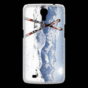 Coque Samsung Galaxy Mega Paire de ski en montagne