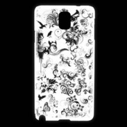 Coque Samsung Galaxy Note 3 Design Fleur Tribal
