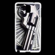 Coque Samsung Galaxy Note 3 Arme et Dollars