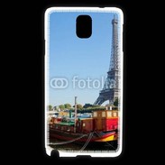 Coque Samsung Galaxy Note 3 Tour Eiffel vue des bords de Seine