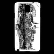 Coque Samsung Galaxy Note 3 Pont des arts à Paris en dessin