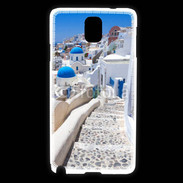 Coque Samsung Galaxy Note 3 Village sur l'Île de Santorini en Grêce