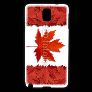 Coque Samsung Galaxy Note 3 Canada en feuilles