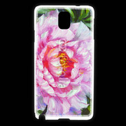 Coque Samsung Galaxy Note 3 Fleur en peinture