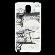 Coque Samsung Galaxy Note 3 Vintage Aircraft