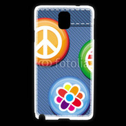 Coque Samsung Galaxy Note 3 Hippies jean's