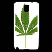 Coque Samsung Galaxy Note 3 Feuille de cannabis