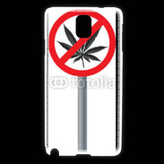 Coque Samsung Galaxy Note 3 Cannabis interdit