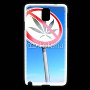 Coque Samsung Galaxy Note 3 Interdiction de cannabis