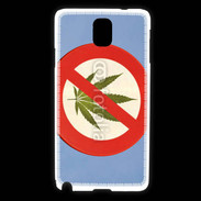 Coque Samsung Galaxy Note 3 Interdiction de cannabis 3