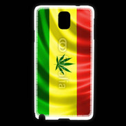 Coque Samsung Galaxy Note 3 Drapeau cannabis