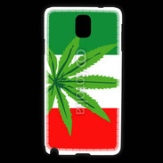 Coque Samsung Galaxy Note 3 Drapeau italien cannabis
