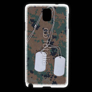Coque Samsung Galaxy Note 3 plaque d'identité soldat américain