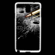 Coque Samsung Galaxy Note 3 Impacte de balle dans une vitre