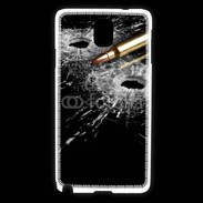 Coque Samsung Galaxy Note 3 Impacte de balle dans une vitre