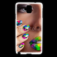 Coque Samsung Galaxy Note 3 Bouche et ongles multicouleurs 5