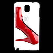Coque Samsung Galaxy Note 3 Escarpin rouge 2