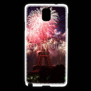 Coque Samsung Galaxy Note 3 Feux d'artifice Tour Eiffel