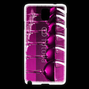 Coque Samsung Galaxy Note 3 Verre de vin sur fond rose