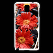 Coque Samsung Galaxy Note 3 Fleurs Zen rouge 10