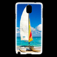 Coque Samsung Galaxy Note 3 Bateau plage de Cuba