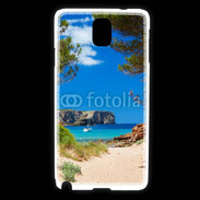 Coque Samsung Galaxy Note 3 Vue de la mer bleue 10