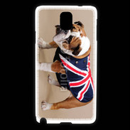 Coque Samsung Galaxy Note 3 Bulldog anglais en tenue