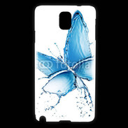 Coque Samsung Galaxy Note 3 Papillon en eau