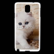 Coque Samsung Galaxy Note 3 Adorable chaton persan 2