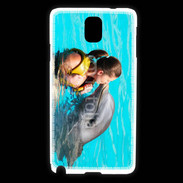 Coque Samsung Galaxy Note 3 Bisou de dauphin