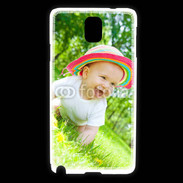 Coque Samsung Galaxy Note 3 Sourire de bébé en plein air