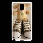 Coque Samsung Galaxy Note 3 peluche et converses