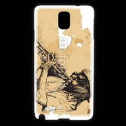 Coque Samsung Galaxy Note 3 Illustration trompettiste 