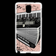 Coque Samsung Galaxy Note 3 Illustration accordéon 1